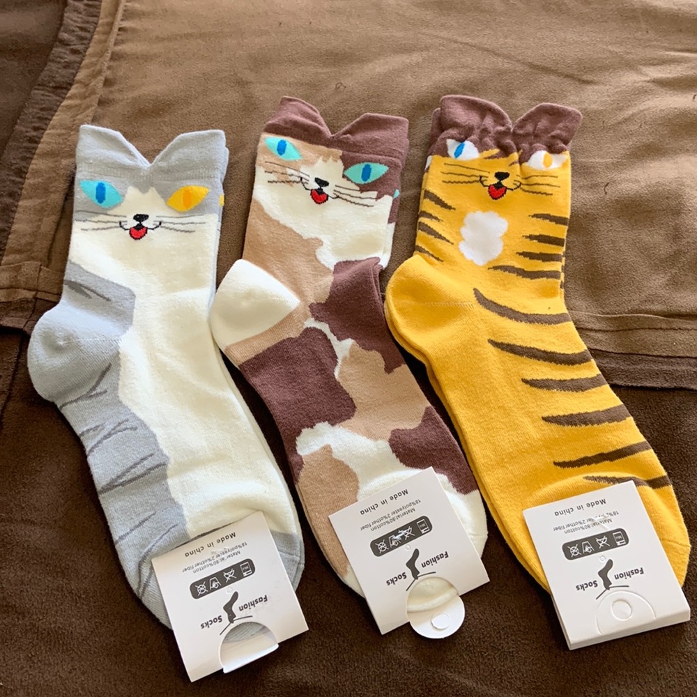 NWT - Ambielly fashion socks.